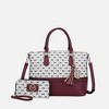 MKF Collection Saylor Circular M Emblem Print Women’s Tote Bag with Wallet by Mia K - 2 of 4