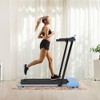 Electric Folding Treadmill with LED Display for Walking, Jogging & Running, Adjustable Speed up to 7.5MPH, Easy Storage - 4 of 4