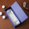Juvale Crystal Glass Golf Trophy with Elegant Gift Box for Tournaments, Competitions, Champion Award, Paperweight for Desktop and Table Decor, 9 In - 4 of 4