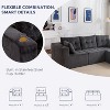 MAXYOYO Modular Sectional Sofa Couch, Sleeper Chair Modern Boneless Couch for Living Room, No Assembly Required - 4 of 4
