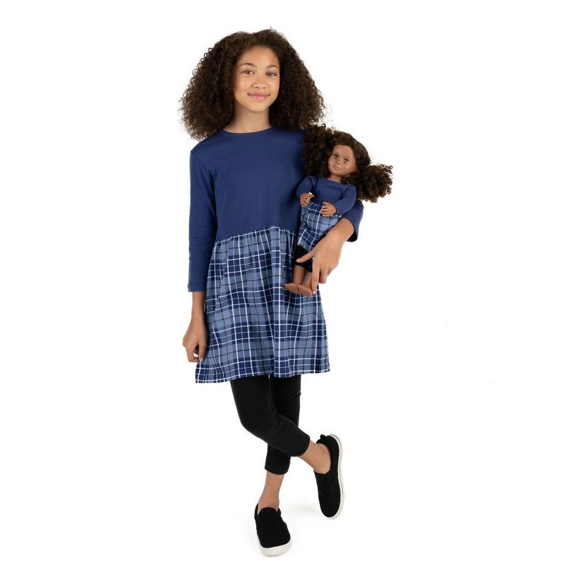 Leveret Girls and Doll Matching Skirt Dress, 1 of 10