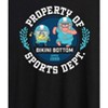 Women's - Spongebob Squarepants - Property Of Bikini Bottom Sports Dept Oversized Graphic T-Shirt - 2 of 4