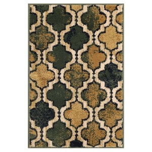 Contemporary Trellis Geometric Indoor Area Rug by Blue Nile Mills. - 1 of 4
