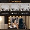 Makeup Vanity Desk, Adult Dressing Table, Dressing Table with Mirror And Light, Power Outlet Dressing, Makeup Table with Stool & 4 Drawers - 4 of 4