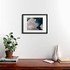 Deny Designs Hannah Kemp Puffy Clouds Black Framed Art Print - 2 of 4