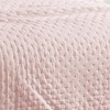 RT Designers Collection Caitlyn 3 Pieces Washed Pinsonic Lightweight Quilts Set For Bedding Blush - 4 of 4