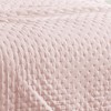 RT Designers Collection Caitlyn 3 Pieces Washed Pinsonic Lightweight Quilts Set For Bedding Blush - image 4 of 4