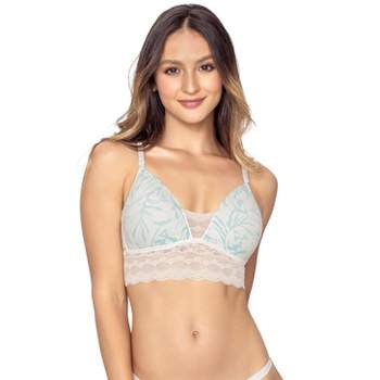 Leonisa Wireless Soft Contour Lace Bralette - Off-white 32b : Target