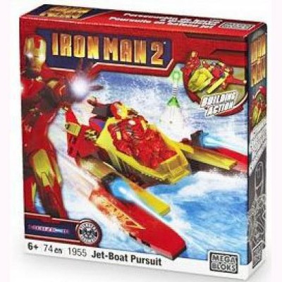 lego iron man boat