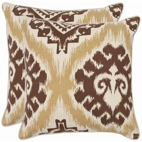 Sweet Jojo Designs Decorative Accent Throw Pillows for Feather Collection - Set of 2