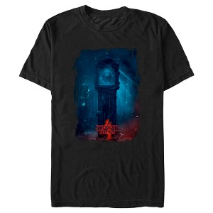 Men's Stranger Things Grandfather Clock T-Shirt - 1 of 4