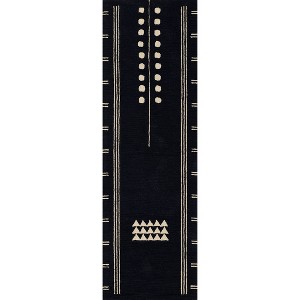 Momeni Simba Global Handtufted Rug Navy Blue - 1 of 4