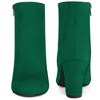 Perphy Women's Round Toe Block High Heels Ankle Boots - 3 of 4
