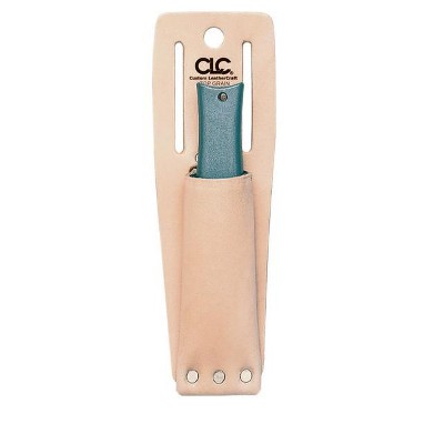 CLC 1 pocket Leather Utility Knife Sheath 3.3 in. L X 11 in. H Tan
