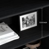 5 Tier Book case with Cabinet, Book Shelf with Storage Doors, Tall Wooden 5 Shelf Book Case for Home Office, Living Room, Bed Room - 4 of 4