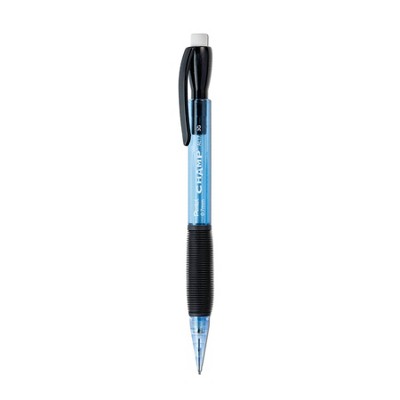 Pentel Champ Mechanical #2 Pencil, 0.7 mm - Blue Barrel 12pk