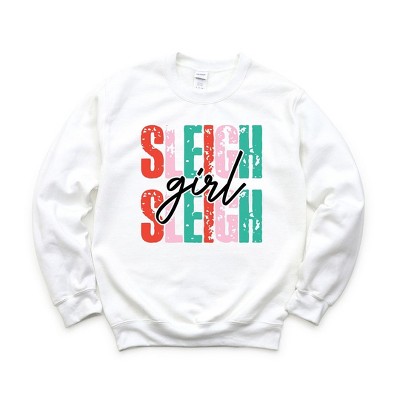 Simply Sage Market Women's Graphic Sweatshirt Sleigh Girl
