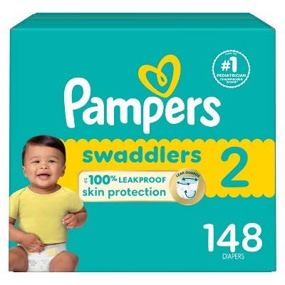 Pampers Swaddlers Sensitive Disposable Diapers - (Select Size and Count)