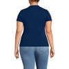 Lands' End Women's Petite Short Sleeve Cooling Crew Neck T-Shirt - 2 of 3