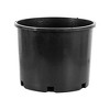 Pro Cal Round 7 Gallon Wide Rim Durable Stackable Plastic Garden Plant Nursery Pot with Drainage Hole, for Indoor or Outdoor Use, Black (10 Pack) - 2 of 4