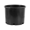 Pro Cal Round 7 Gallon Wide Rim Durable Stackable Plastic Garden Plant Nursery Pot with Drainage Hole, for Indoor or Outdoor Use, Black (20 Pack) - image 2 of 4