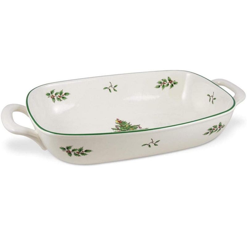 Spode Christmas Tree Bread Basket - 14 Inch x 7.5 Inch, 3 of 6