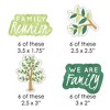 Big Dot of Happiness Family Tree Reunion - Paper Straw Decor - Family Gathering Party Striped Decorative Straws - Set of 24 - 3 of 4