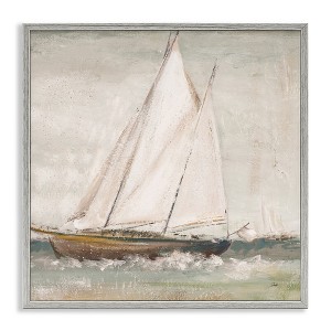 Stupell Industries Traditional Sailboat at Sea, 24" x 24" - 1 of 4