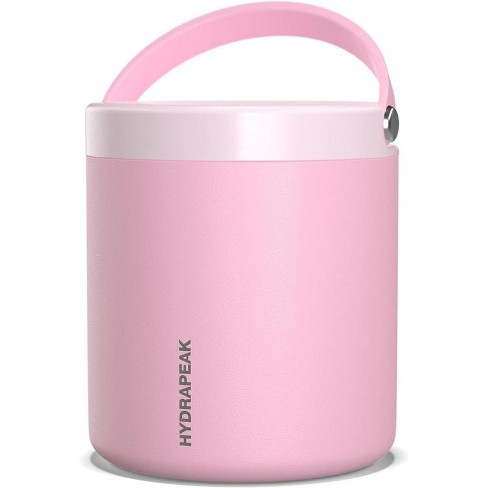 Hydrapeak Stainless Steel Vacuum Insulated Wide Mouth Thermos Food Jar For Hot  Food And Cold Food Cotton Pink 25 Oz : Target