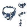Unique Bargains Women's Fashion Lily Pattern Cross Elastic Hairband 1 Pc - 2 of 4
