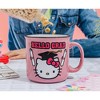 Silver Buffalo Sanrio Hello Kitty "Hello Grad" Ceramic Glitter Camper Mug | Holds 20 Ounces - 4 of 4
