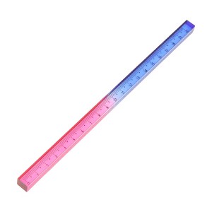 Unique Bargains Ruler Square Ruler 20cm +/-5% Accuracy Acrylic Gradient 7.87"x0.39"x0.39" 1 Pcs - 1 of 4
