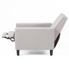 CAVINAS Mid-Century Modern Back Recliner Chair for Adults, Accent Chair for Living Room, Upholstered Single Sofa Chair, Wingback Chair - 3 of 4