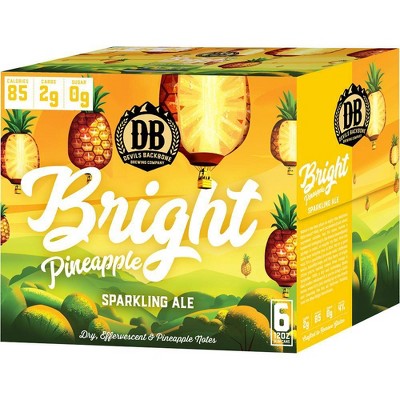 Devils Backbone Bright Pineapple Sparkling Ale - 6pk/12 fl oz Cans
