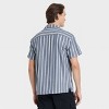 Men's Short Sleeve Striped Camp Button-Down Shirt - Goodfellow & Co™ - 2 of 3
