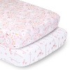The Peanutshell Fairytale Forest Pink Crib Bedding Set, 3pc to 12 Pc, For Girls - 4 of 4