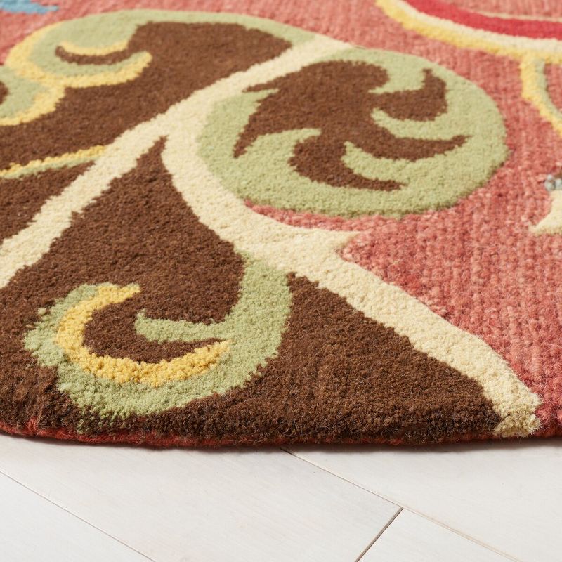 Blossom BLM680 Hand Hooked Area Rug  - Safavieh, 3 of 7