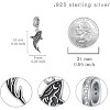 Sterling Silver Shark Charm - Ocean Theme Bead for Bracelets, Jewelry Gift for Women - 4 of 4