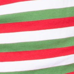 red white & green
