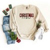 Simply Sage Market Women's Graphic Sweatshirt Leopard Plaid Christmas - 3 of 4