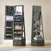 Fredees 360° Swivel Jewelry Organizer with Full-Length Mirror & Lights, Standing Armoire with Drawers, Large Jewelry & Makeup Storage - 3 of 4