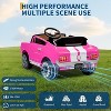 24V 7AH 2-Seater Ride on Cars for Age 3-8, with Remote Control, Kids Electric Vehicle with Safety Belt, 2 Speeds, LED Lights, Music Player - 3 of 4