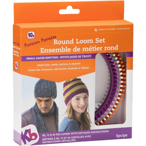 Round Knitting Loom Kit Plastic Kids Small Wool/hat Weaving