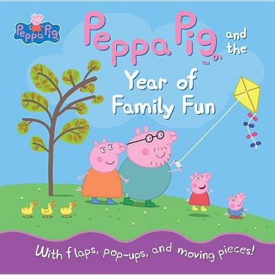 Peppa Pig and the Year of Family Fun - by  Candlewick Press (Hardcover)