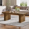 Tribesigns Rectangle Coffee Table, 47.24-Inch Farmhouse Center Table - 2 of 4