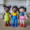HABA Little Friends Naomi - 4" Girl Dollhouse Toy Figure with Pig Tails - 4 of 4