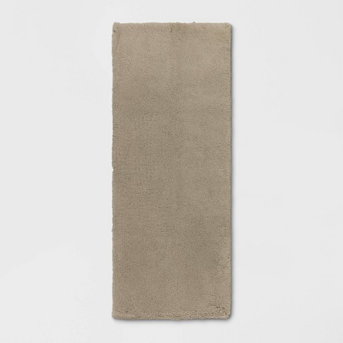 24 X60 Bath Rug Taupe Threshold Signature Target - Home Decorators Collection Ethereal Cream Beige