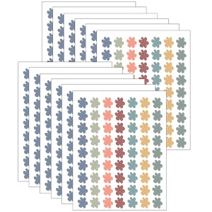 Teacher Created Resources® Wonderfully Wild Flowers Mini Stickers, 378 Per Pack, 12 Packs - 1 of 3