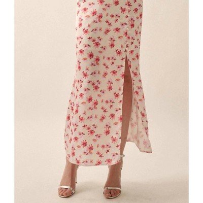 Women's Floral Maxi Skirt - PROMESA