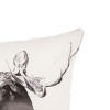 C&F Home Moose Forest Indoor and Outdoor Throw Pillow - 3 of 4